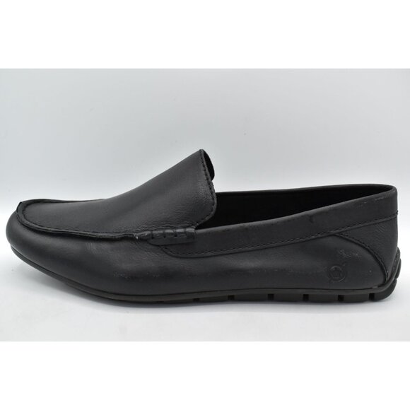 Born Mens Size 11 Liam Black Full Grain Leather Slip On Loafers Shoes main image 10